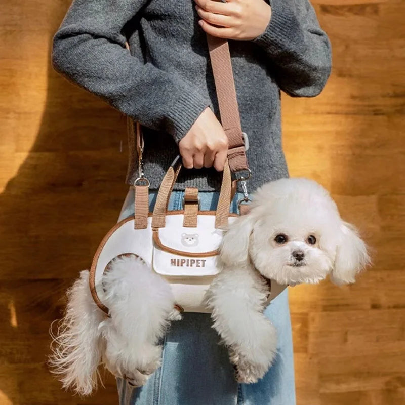 PawCarry™ 2-in-1 hondenriem en draagtas in één