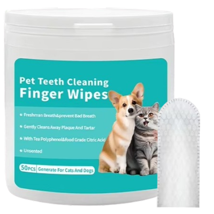 De pot PawFresh antibacteriële reinigingsdoekjes, uitgesneden.